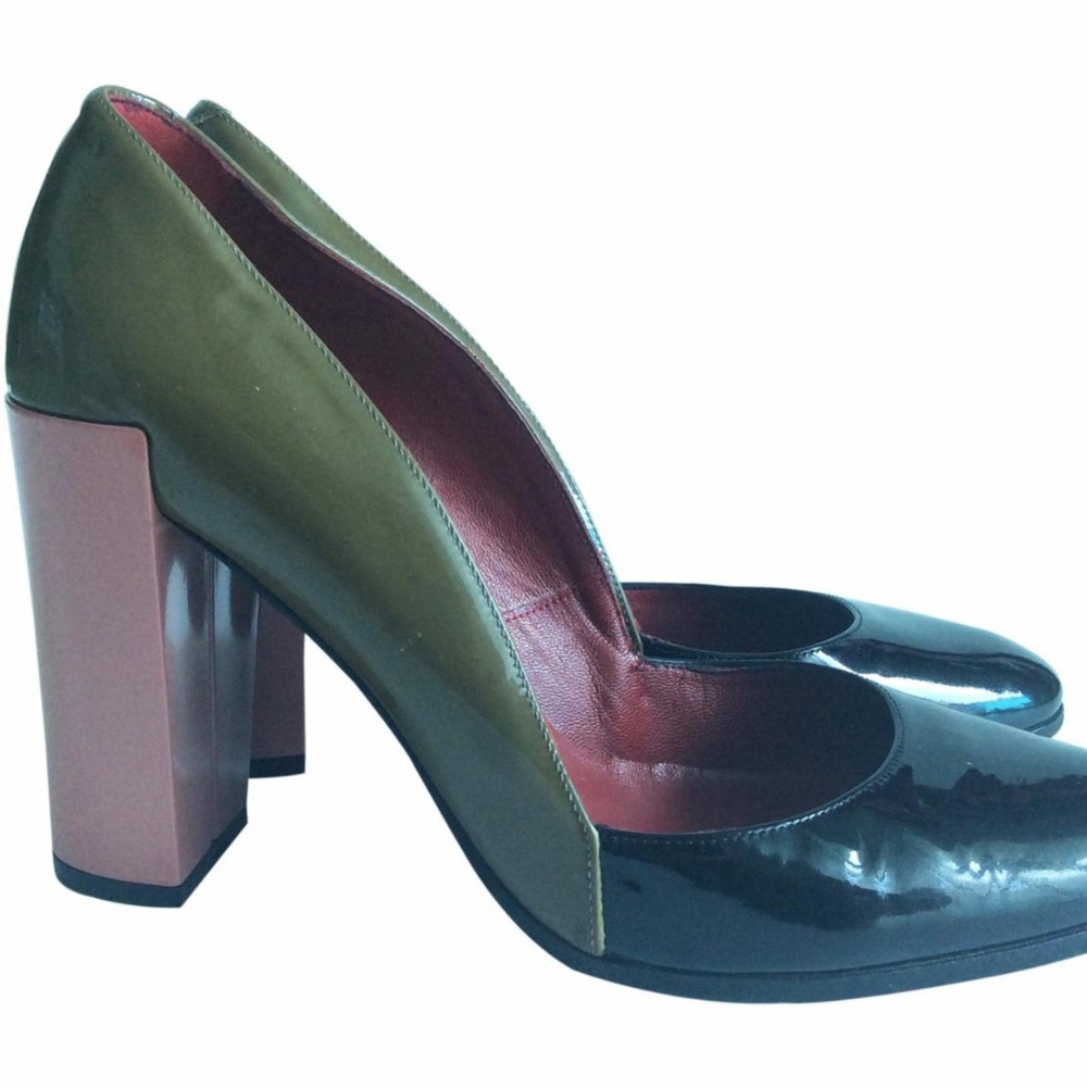 Pierre Hardy Color Block Heels Size 8
